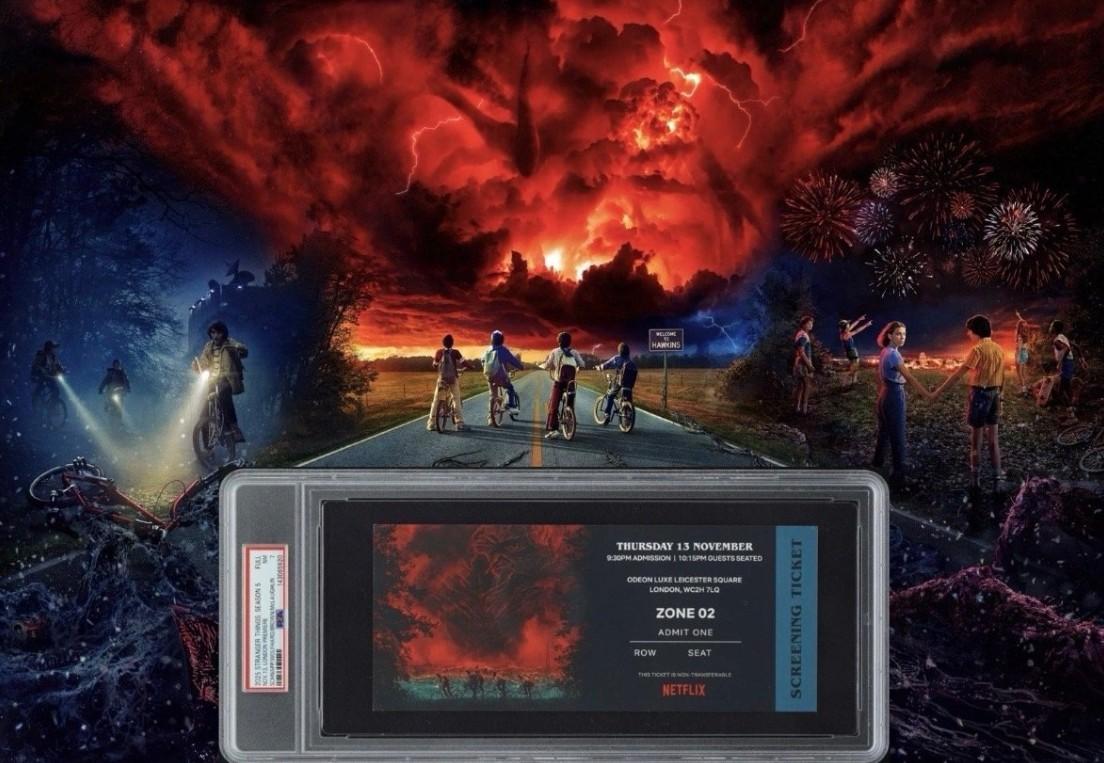 Ticket Premier  Preestreno Stranger Things: Temporada 5  Londres Gradeada PSA 7