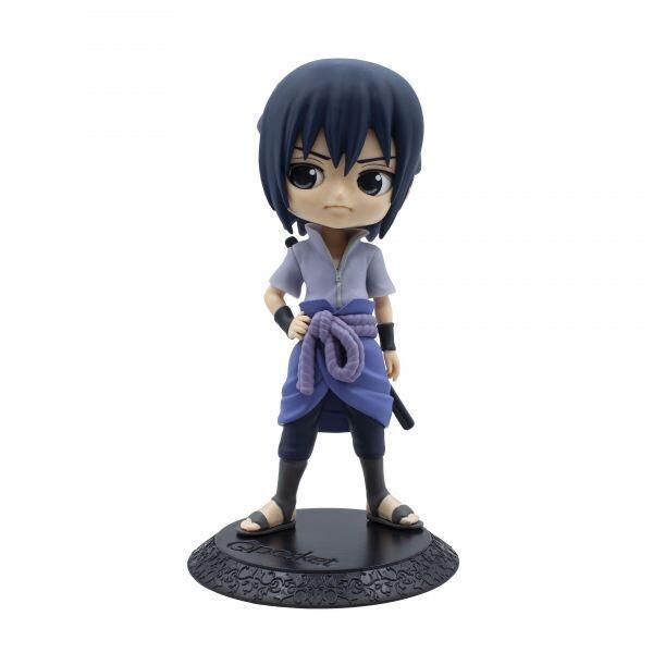 FIGURA QPOSKET SASUKE UCHIHA NARUTO SHIPPUDEN (VER.A) 14CM