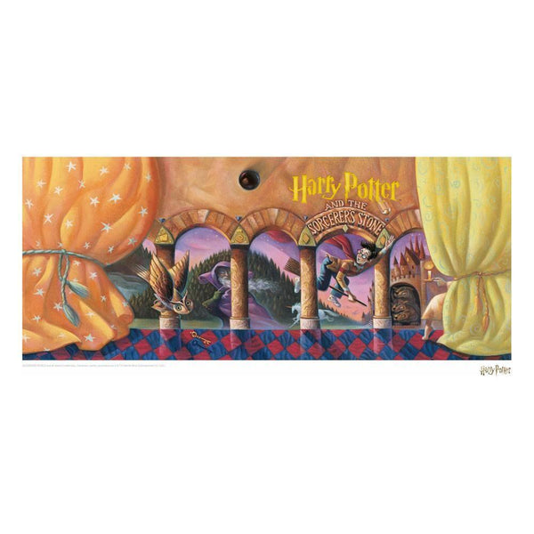 Harry Potter Litografia Philosophe Stone Book Cover Artwork Limited Edition 42 x 30 cm
