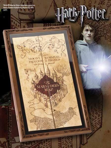 Harry Potter - Replica 1/1 - Mapa Merodeador con Cofre