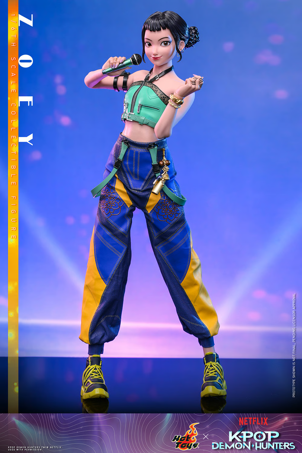 Figura Hot Toys KPop Demon Hunters Zoey 27 cm
