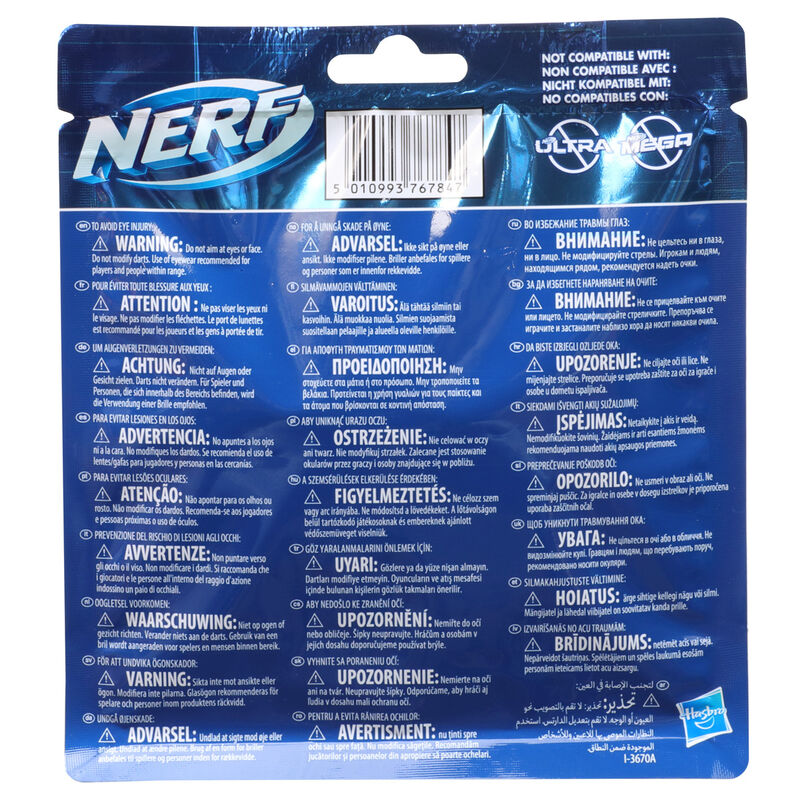Pack 20 dardos Elite 2.0 Nerf