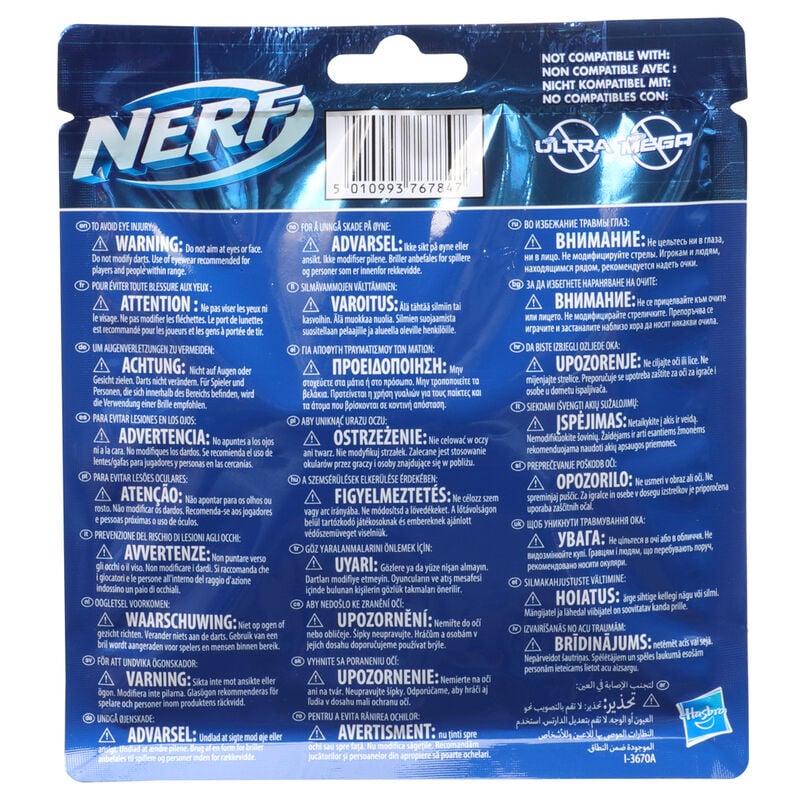Pack 20 dardos Elite 2.0 Nerf