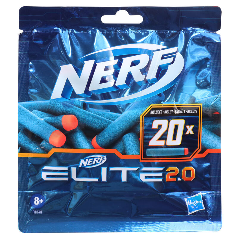 Pack 20 dardos Elite 2.0 Nerf