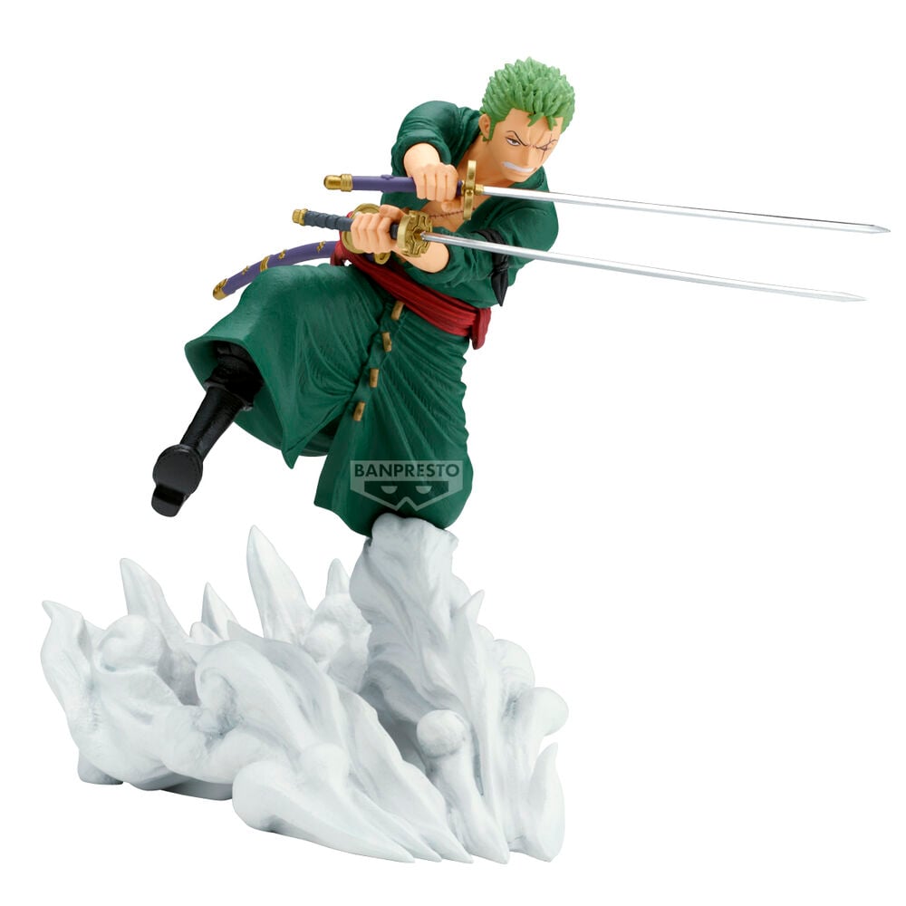 Figura Roronoa Zoro Senkozekkei One Piece 15cm