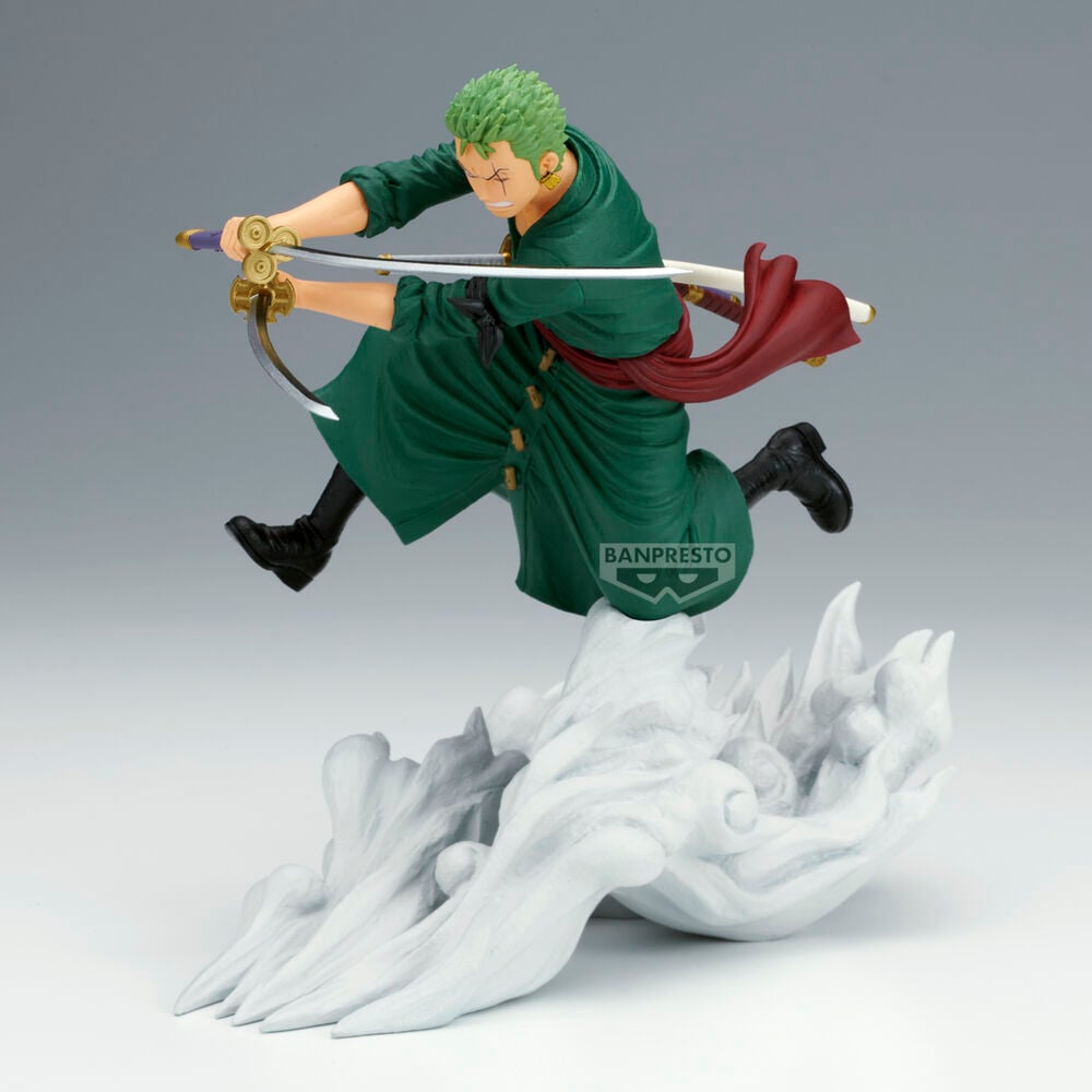 Figura Roronoa Zoro Senkozekkei One Piece 15cm