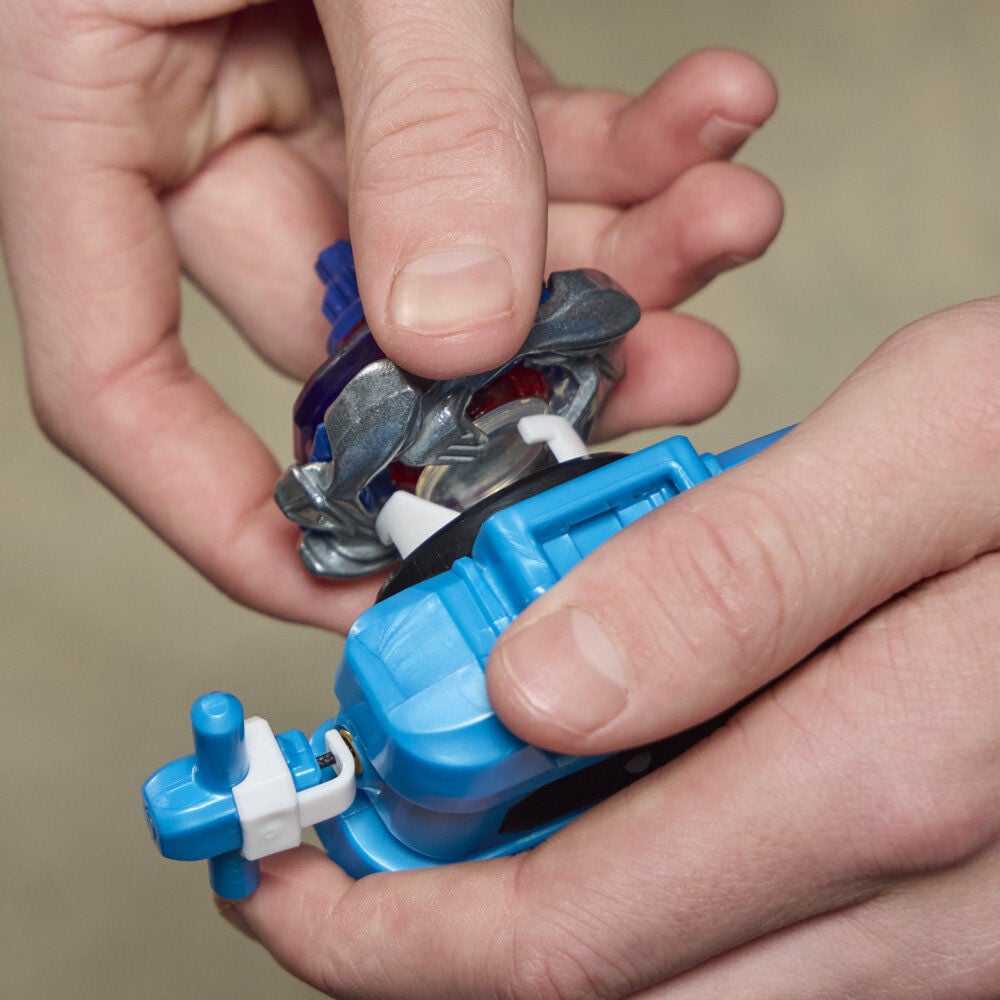 Set Premium lanzador con cuerda y top Cobalt Dragoon 2-60C Beyblade X