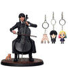 FIGURA SD TOYS WEDNESDAY MIERCOLES VIOLONCHELO 15CM + llavero Wednesday