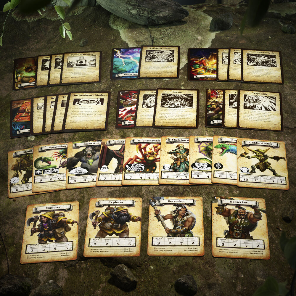 Expansion Juego de mesa Selvas de Delthark Heroquest ingles