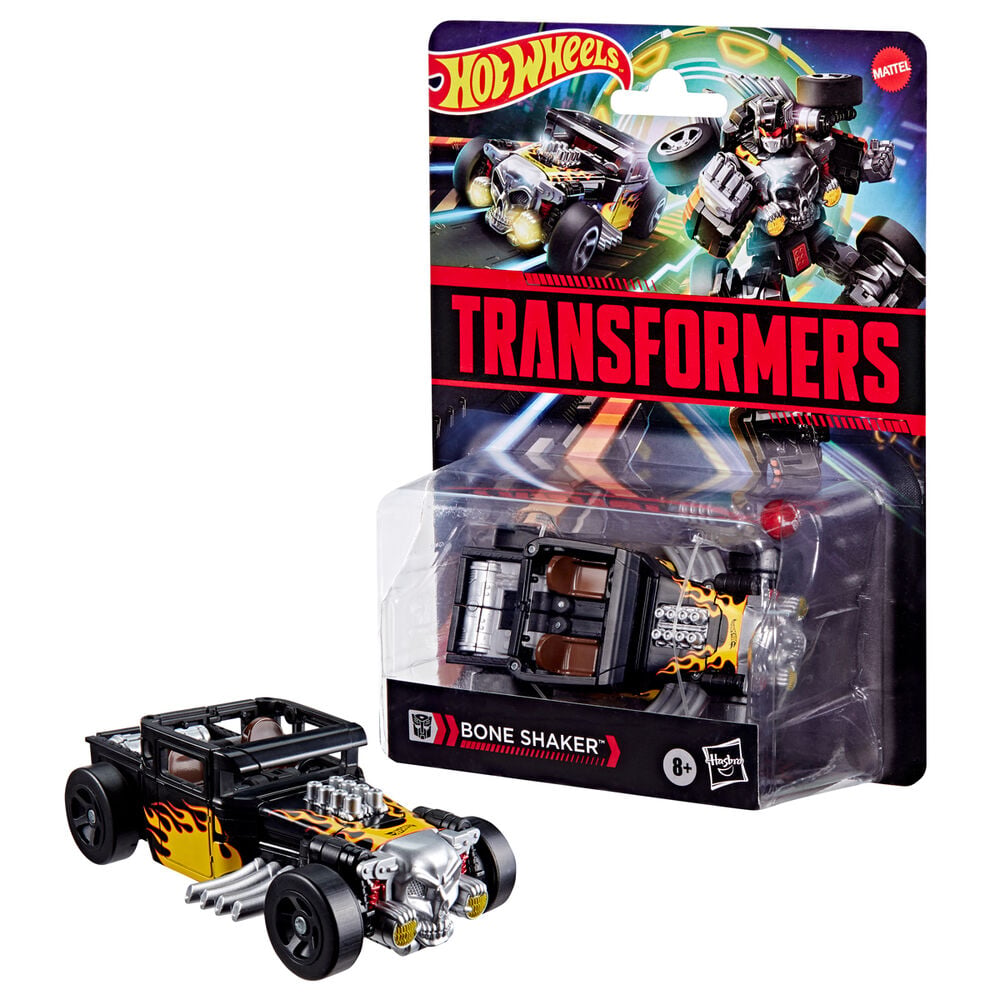 Coche Bone Shaker Transformers Hot Wheels