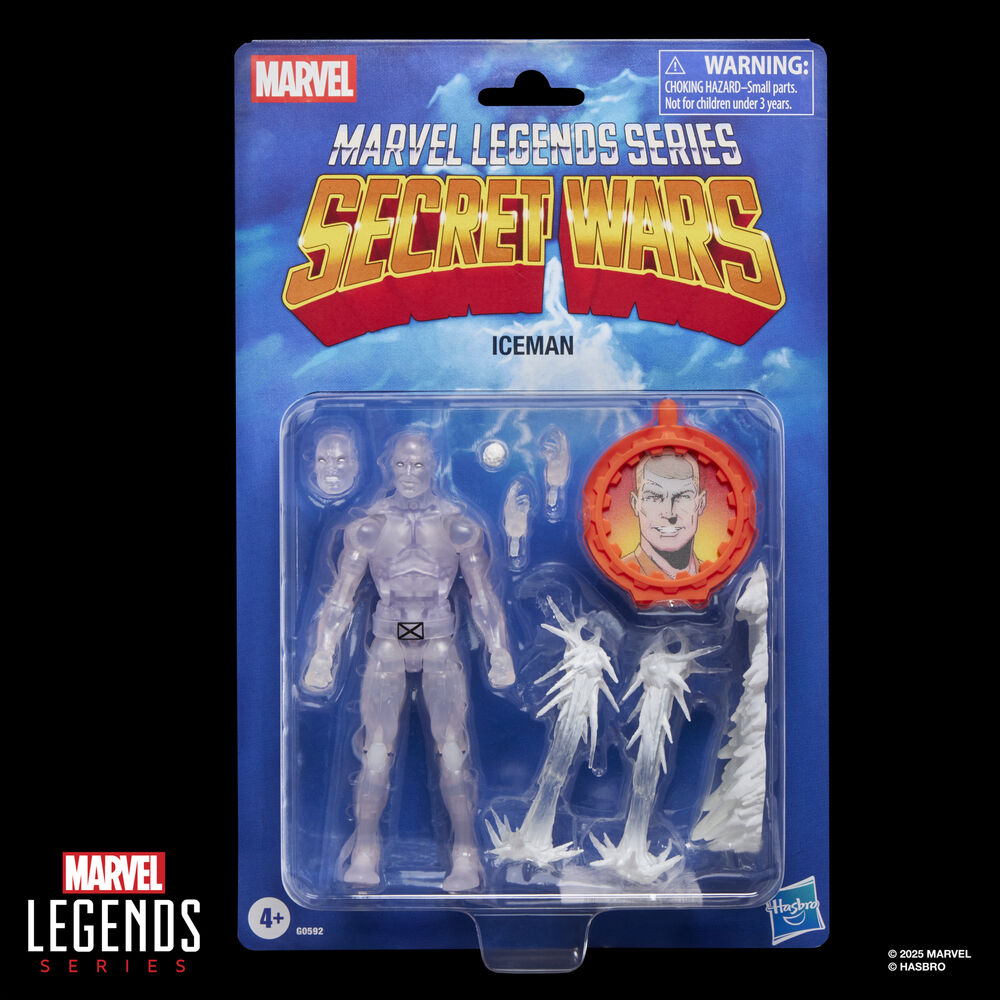 Figura Iceman Secret Wars Marvel Legends Series 15cm