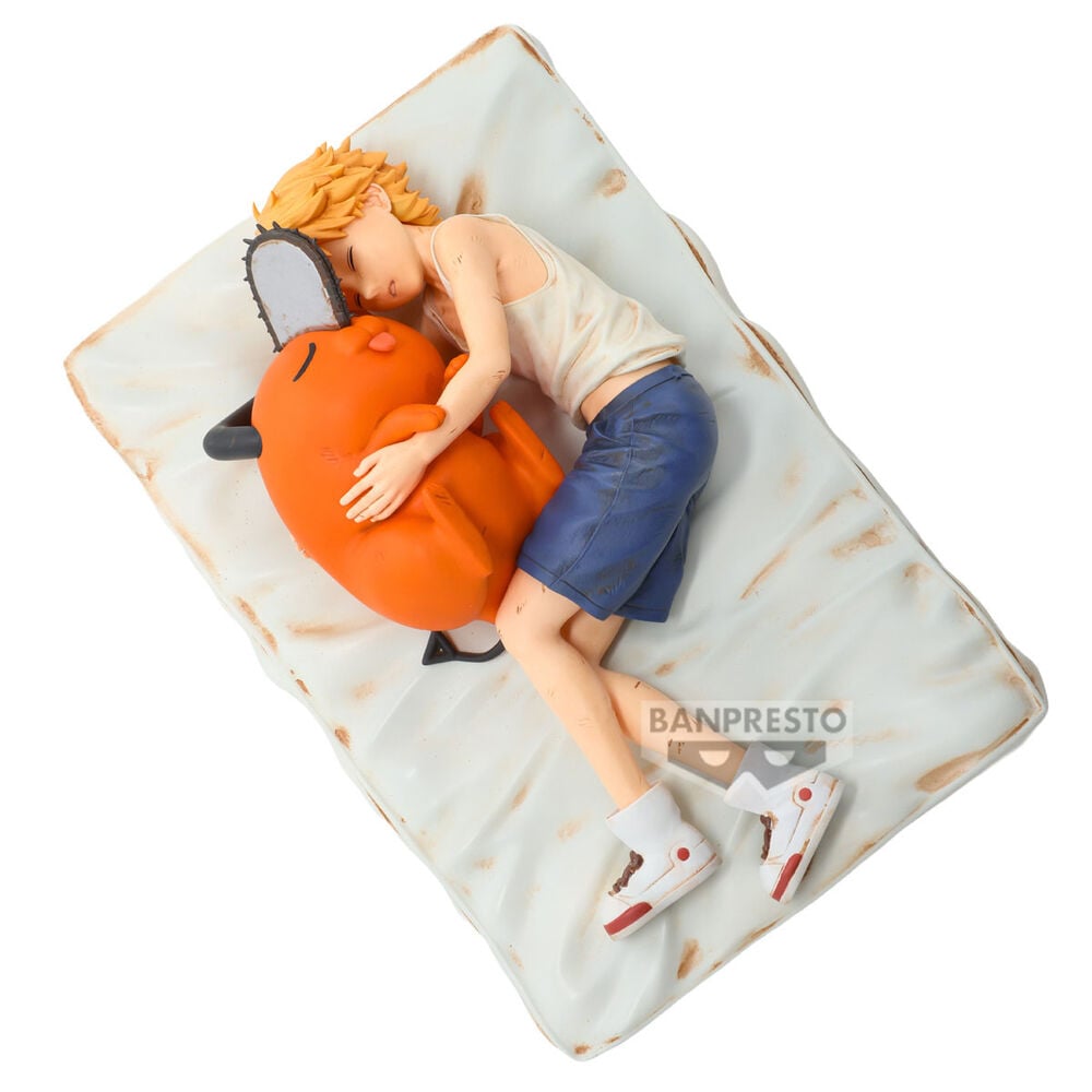 Figura Denji & Pochita Break Time Chainsaw Man 14cm