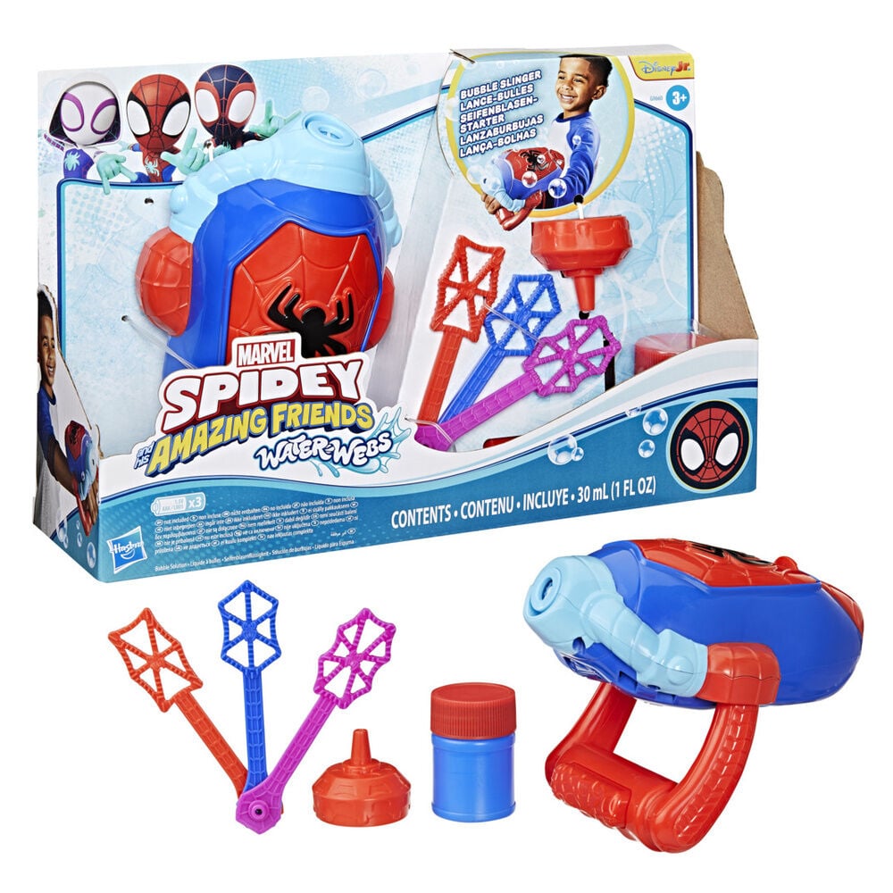 Lanza Burbujas Spidey Marvel