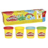 Set 4 Botes Plastilina Classic Play-Doh surtido