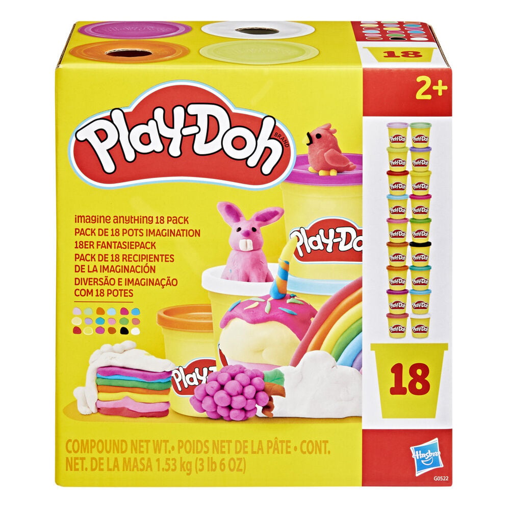 Set 18 Botes Plastilina Play-Doh