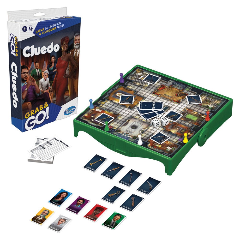 Juego Cluedo Grab & GO! español