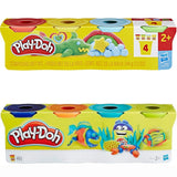 Set 4 Botes Plastilina Classic Play-Doh surtido