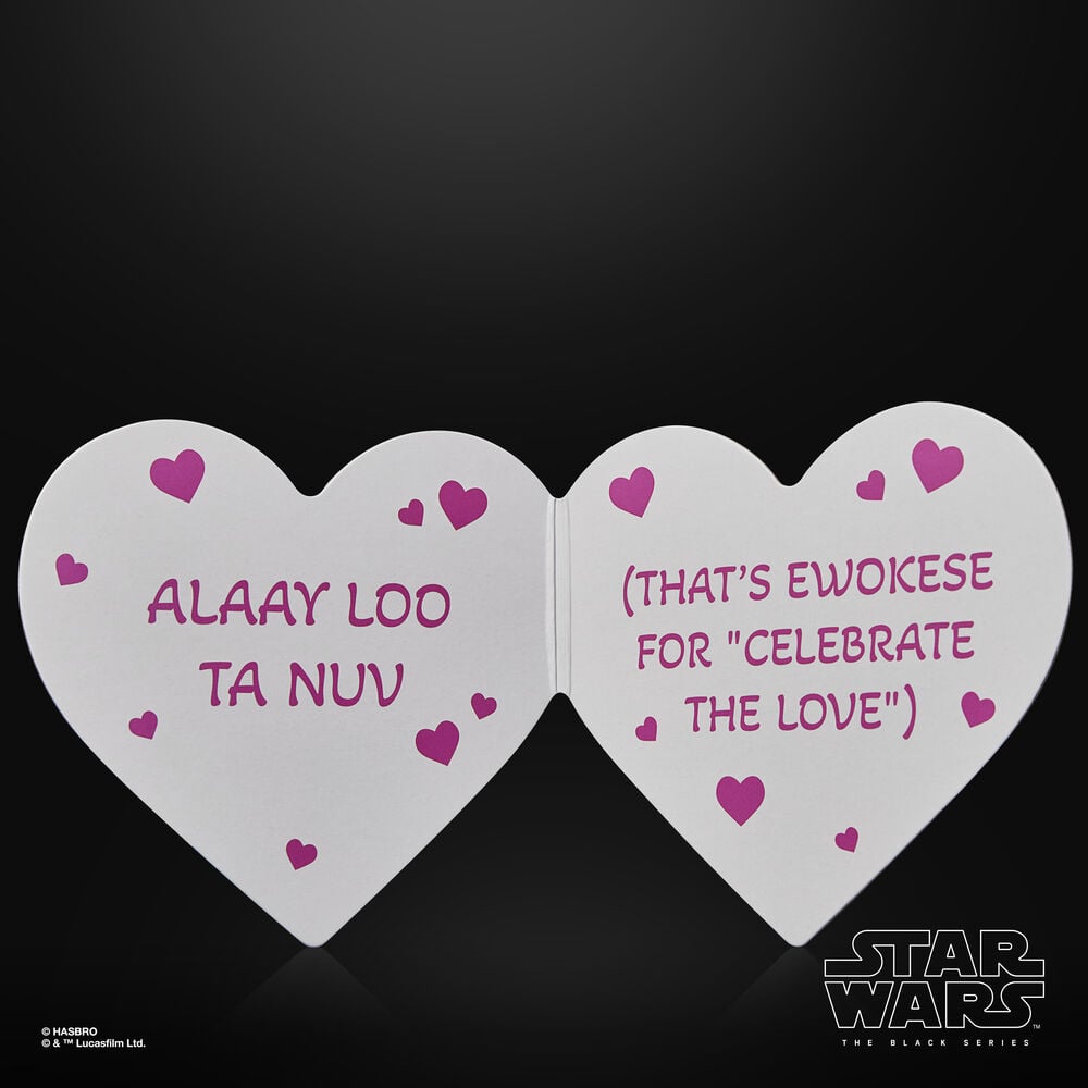 Figura Ewok Valentine's Day Edition Star Wars 15cm