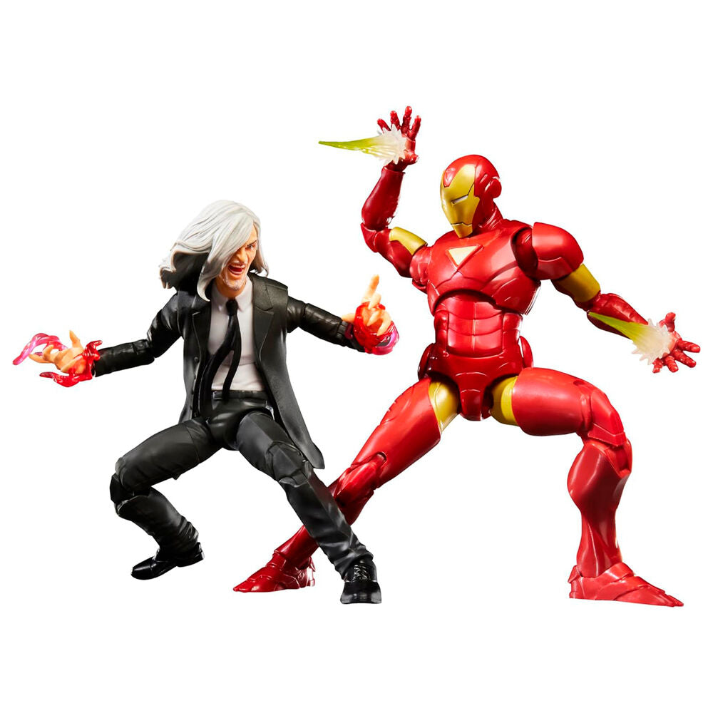 Blister 2 figuras Iron Man Extremis & Marvels Mandarin The Invencible Iron Man Marvel 15cm