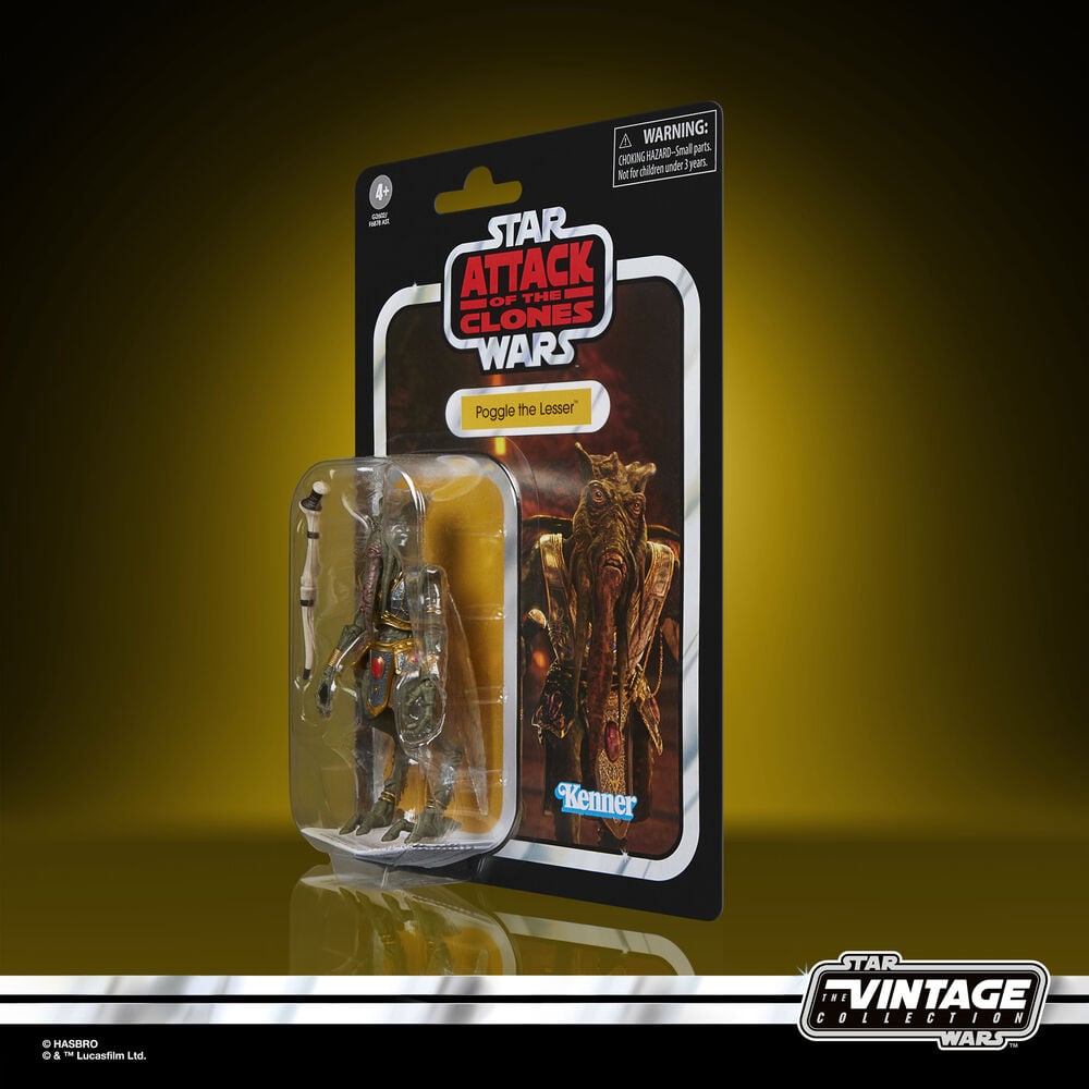 Figura Poggle the Lesser El Ataque de los Clones Star Wars 9,5cm