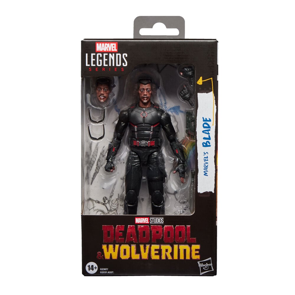 Figura Marvel's Blade Deadpool & Wolverine Marvel Legends Series 15cm