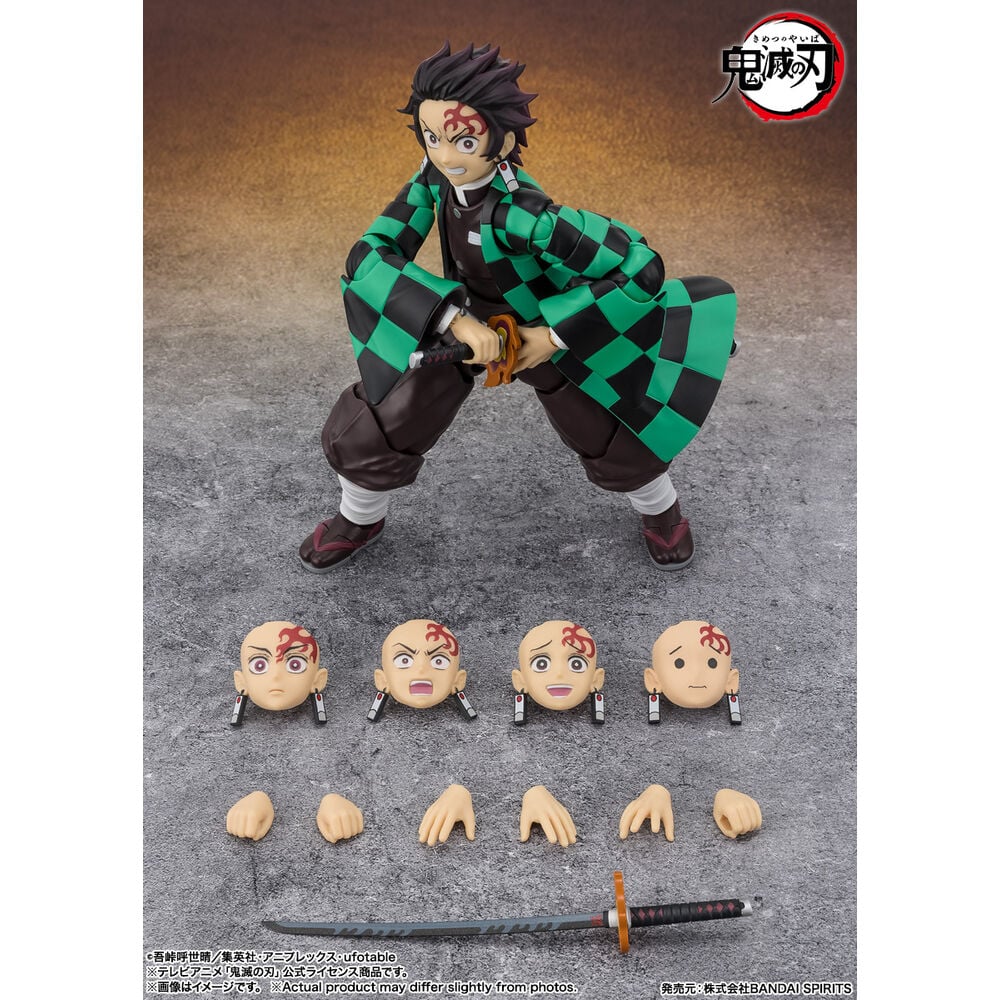 Figura S.H. Figuarts Tanjiro Kamado The Final Battle in the Infinity Castle Demon Slayer Kimetsu no Yaiba 14cm