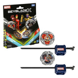 Kit inicial Beyblade X Marvel surtido