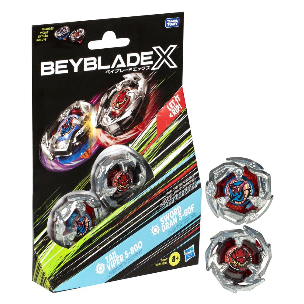 Kit inicial Beyblade X surtido