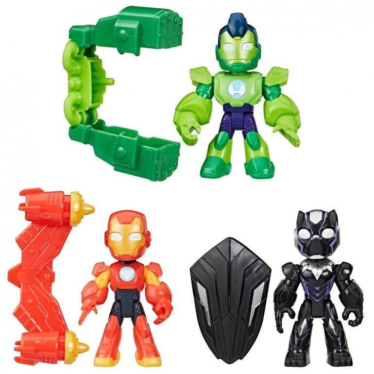 Figura Iron Man y Su Superquipo Marvel surtido