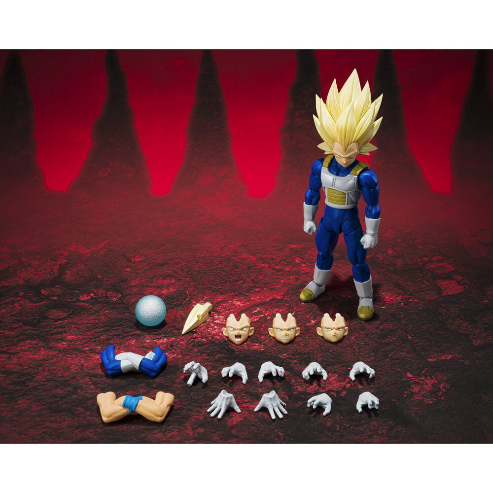 Figura S.H. Figuarts Daima Super Saiyan 3 Vegeta Dragon Ball Daima 15cm