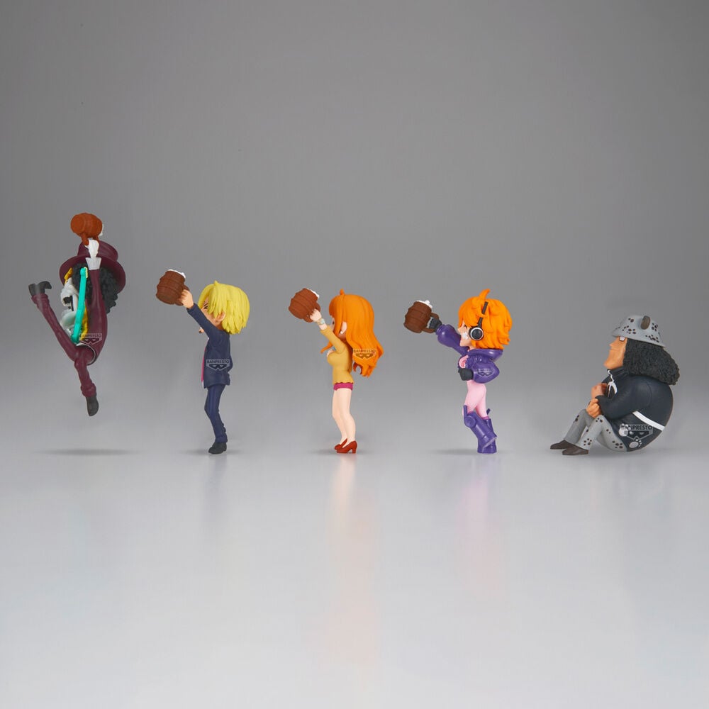 Figura World Collectable Banquet 3 One Piece 7cm surtido