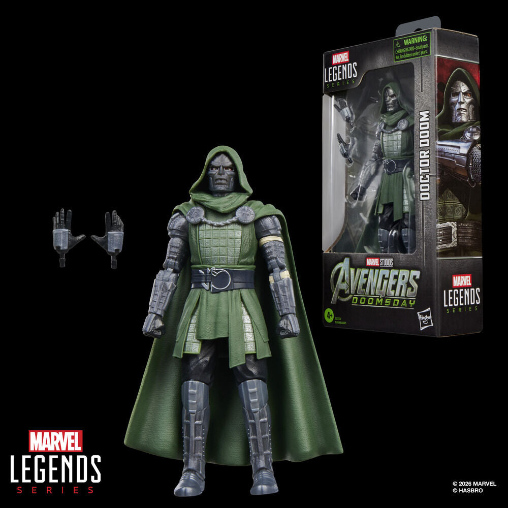 Figura Doctor Doom Avengers Doomsday Marvel Legends Series 15cm