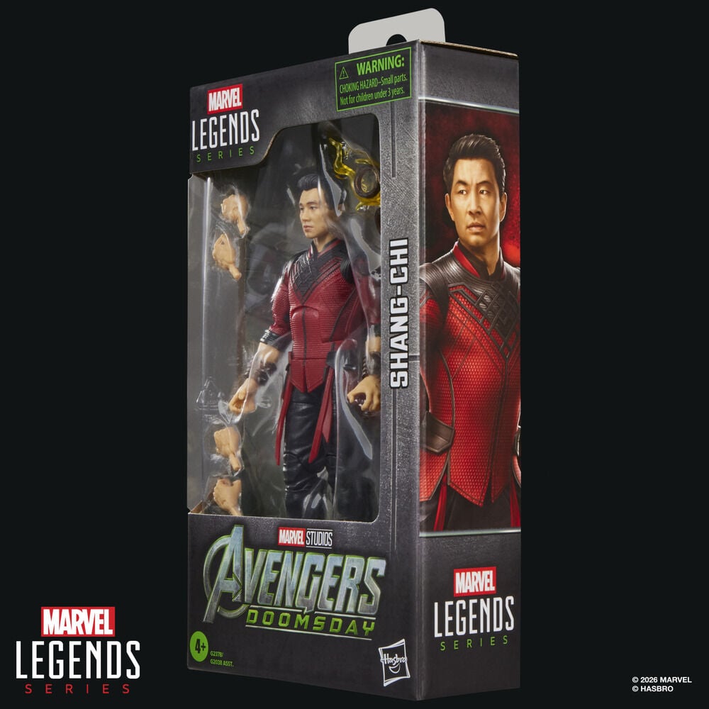 Figura Shang-Chi Avengers Doomsday Marvel Legends Series 15cm