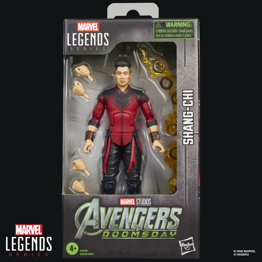 Figura Shang-Chi Avengers Doomsday Marvel Legends Series 15cm