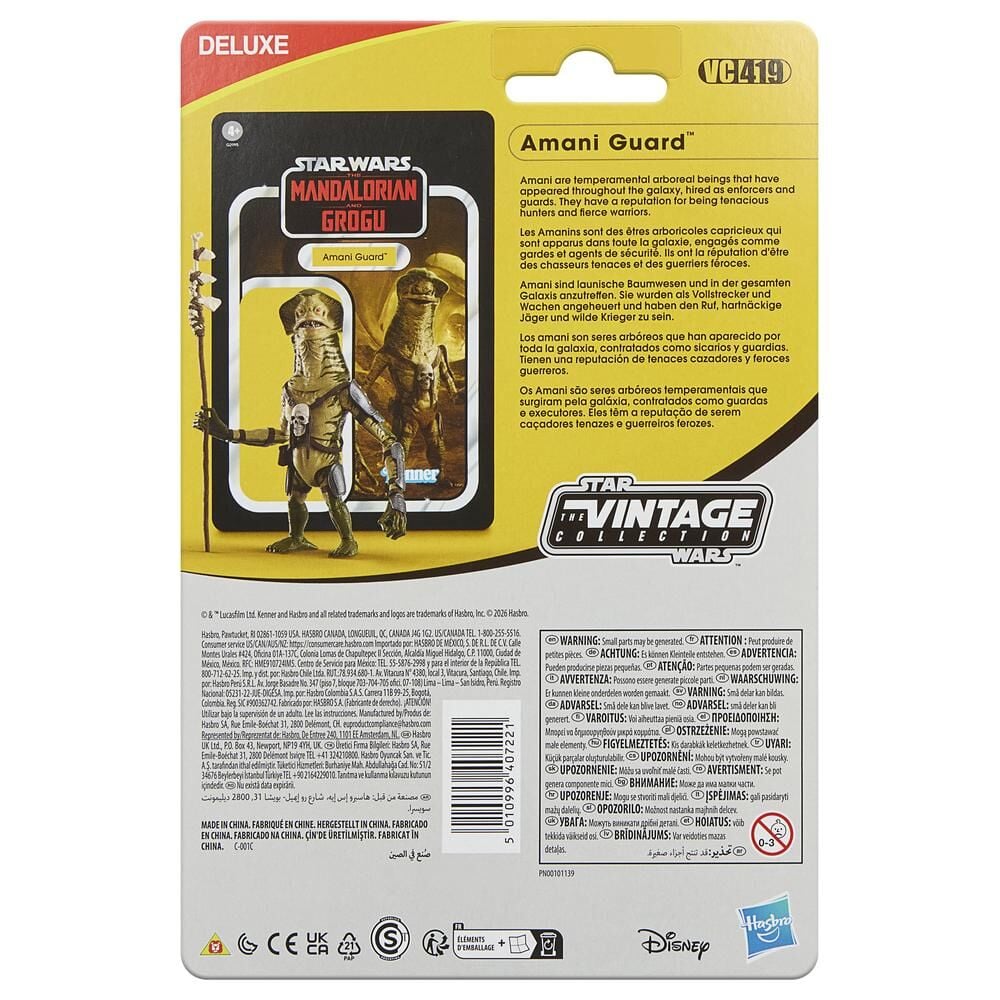 Figura Amani Guard The Mandalorian and Grogu Star Wars 9,5cm