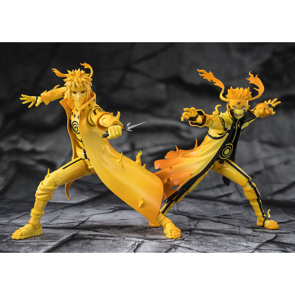Figura Minato Namikaze Kurama Link Mode - Bond Of Light That Shatters Darkness Naruto 15cm