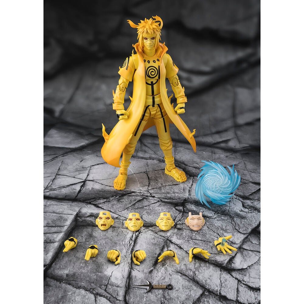 Figura Minato Namikaze Kurama Link Mode - Bond Of Light That Shatters Darkness Naruto 15cm