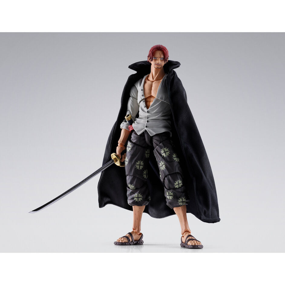Figura Shanks Marineford SH Figuarts  One Piece 16,5cm