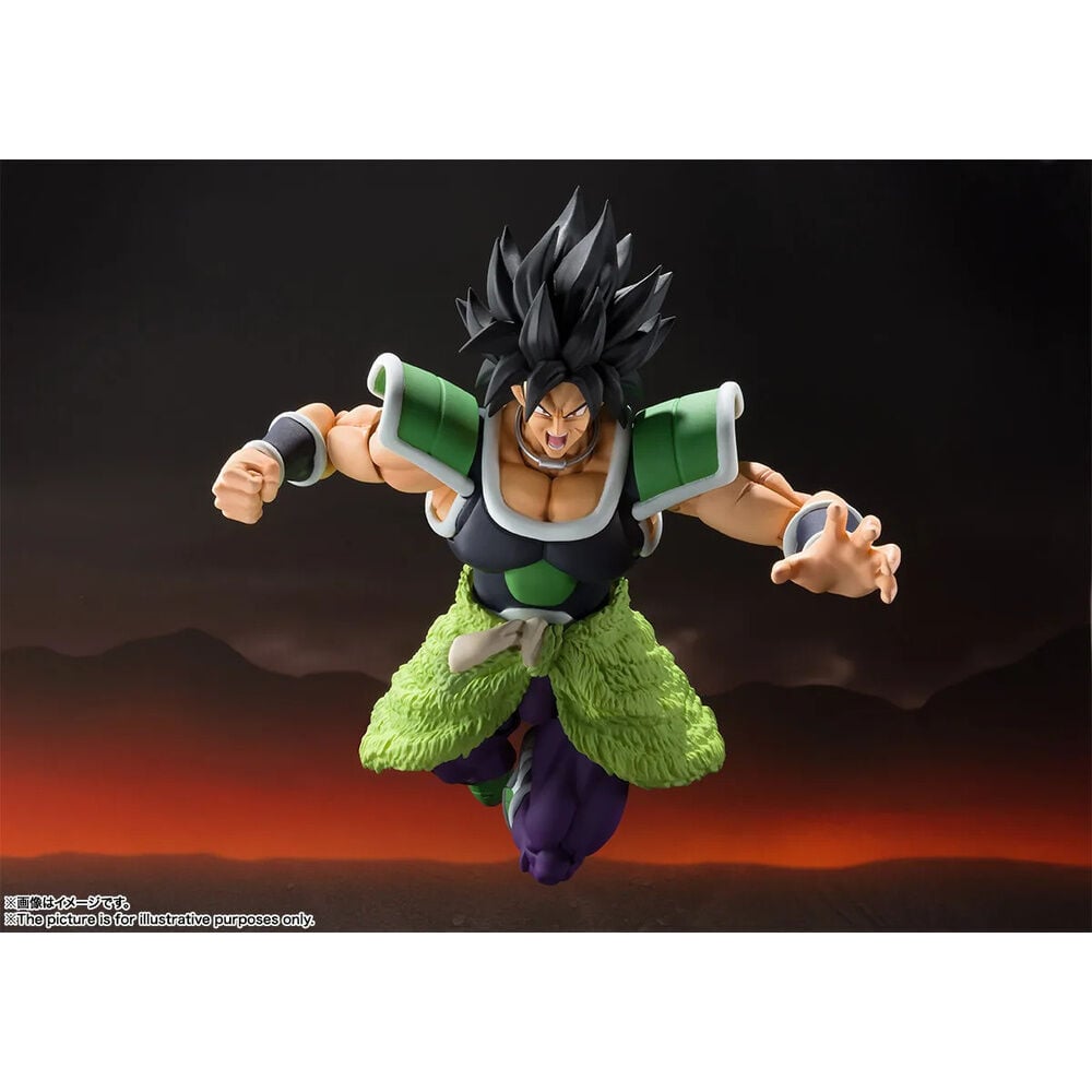 Figura Broly Super SH Figuarts  Dragon Ball Super 19cm