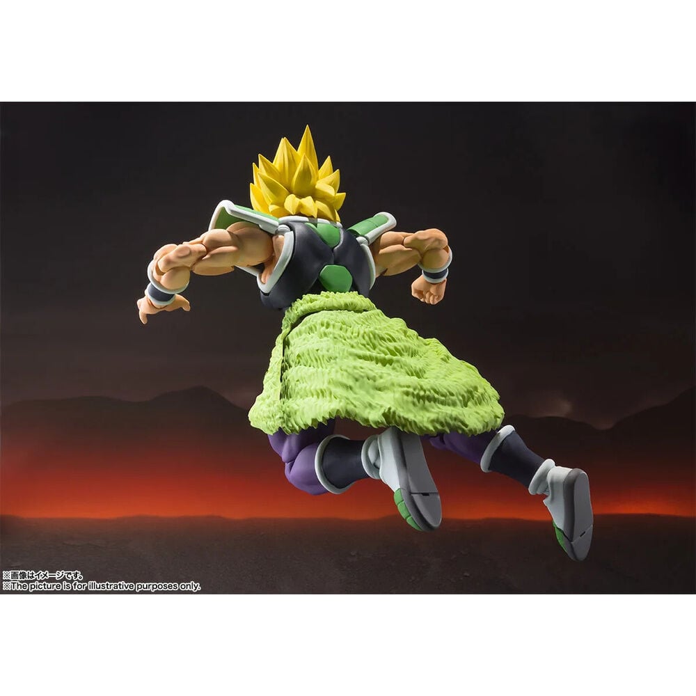 Figura Broly Super SH Figuarts  Dragon Ball Super 19cm