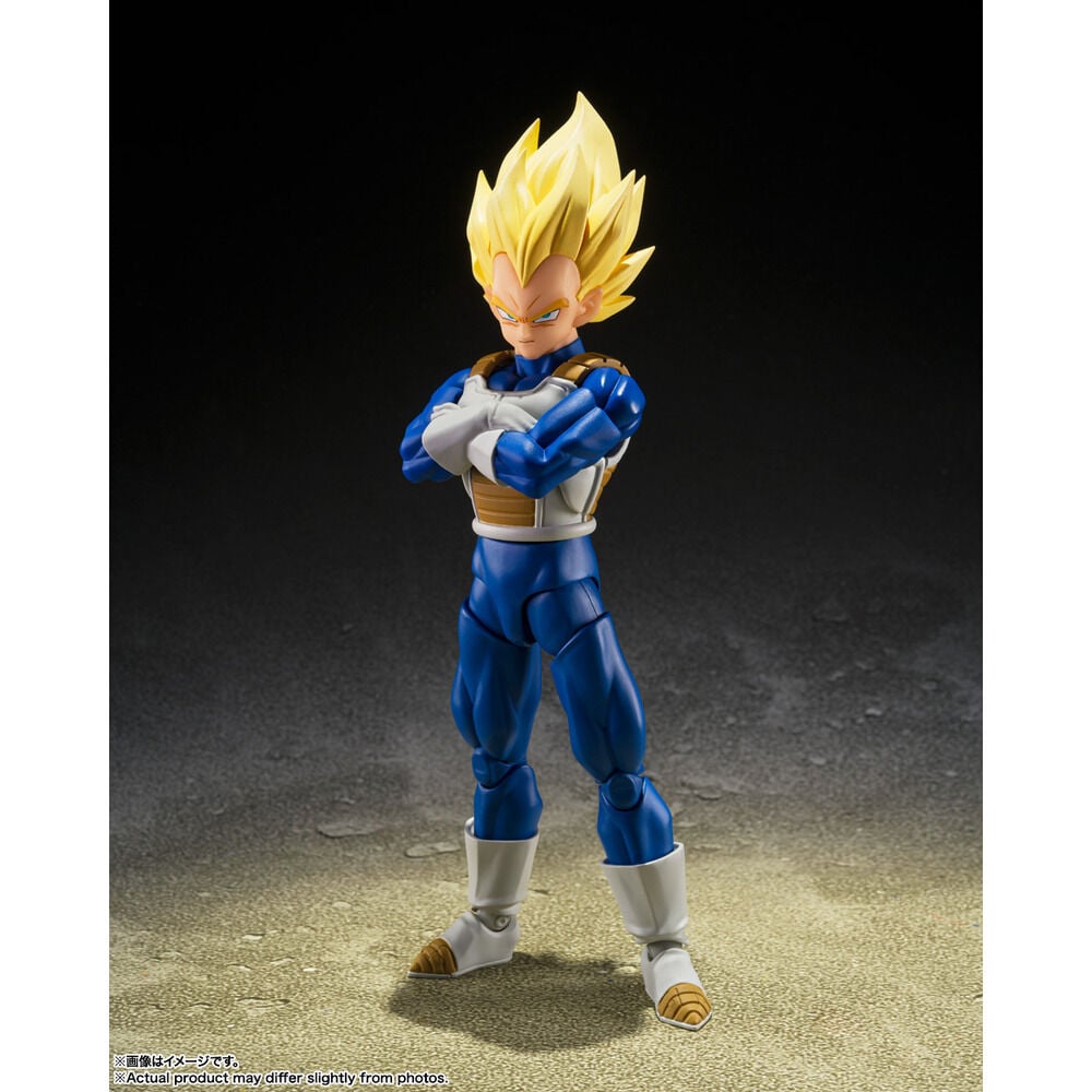 Figura Super Saiyan Vegeta Dangerous Pride SH Figuarts  Dragon Ball Z 13,5cm