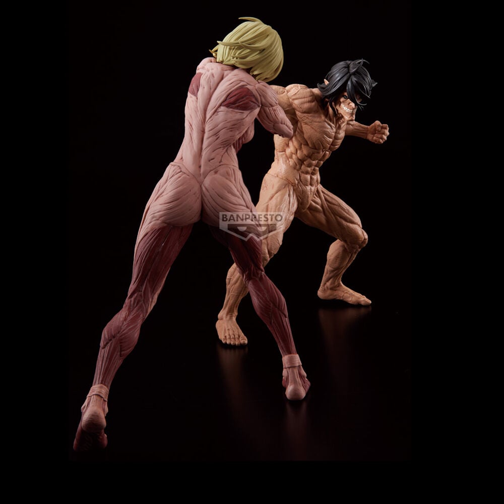 Figura Eren Titan Maximatic Attack on Titan 18cm