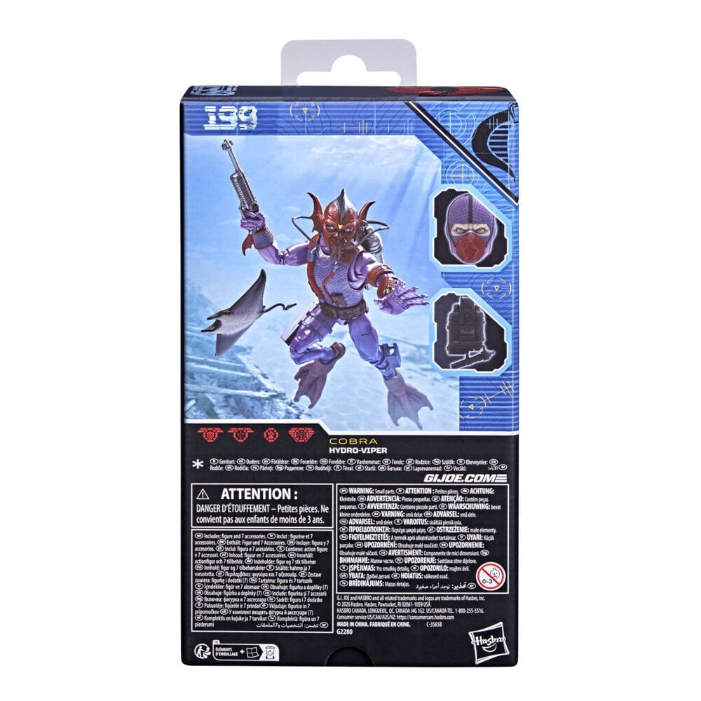 Figura Hydro-Viper G.I. Joe Classified Series 15cm