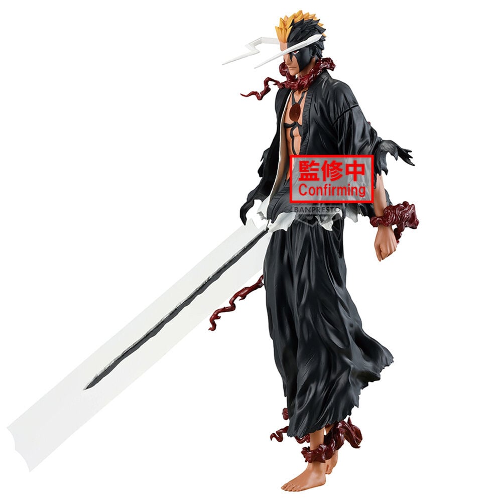 Figura Ichigo Kurosaki Blood Chains Maximatic Bleach 23cm
