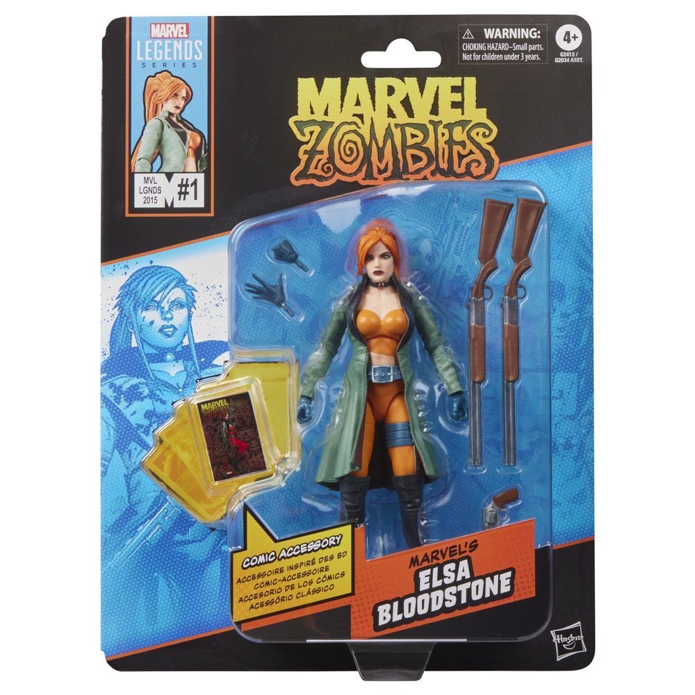 Figura Elsa Bloodstone Zombies Marvel Legends Series 15cm