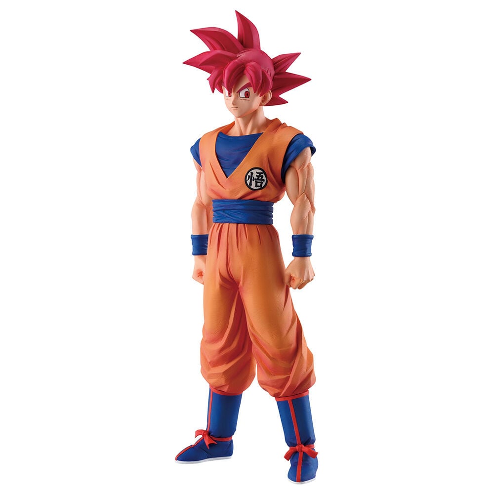 Figura Ichibansho Super Saiyan God Son Goku Battle Of Gods Dragon Ball 25cm