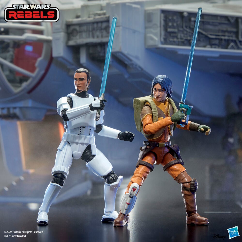 Blister 3 figuras Lothal Rebel Star Wars 9,5cm