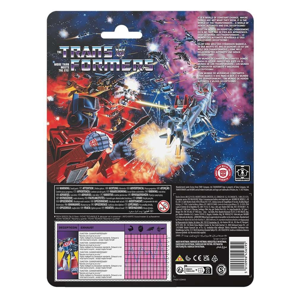 Figura Decepticon Exhaust More Than Meeets The Eye Transformers 13,2cm