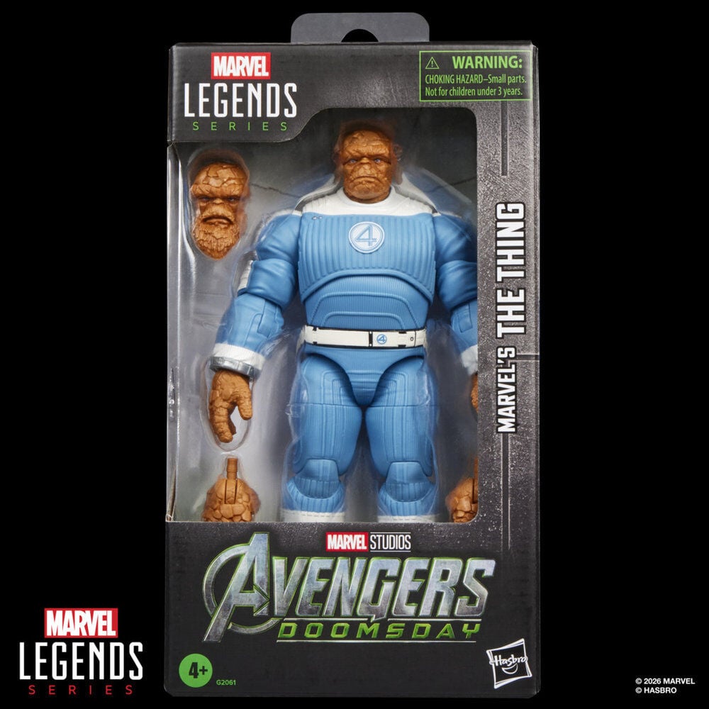 Figura The Thing Avengers Doomsday Marvel Legends Series 15cm