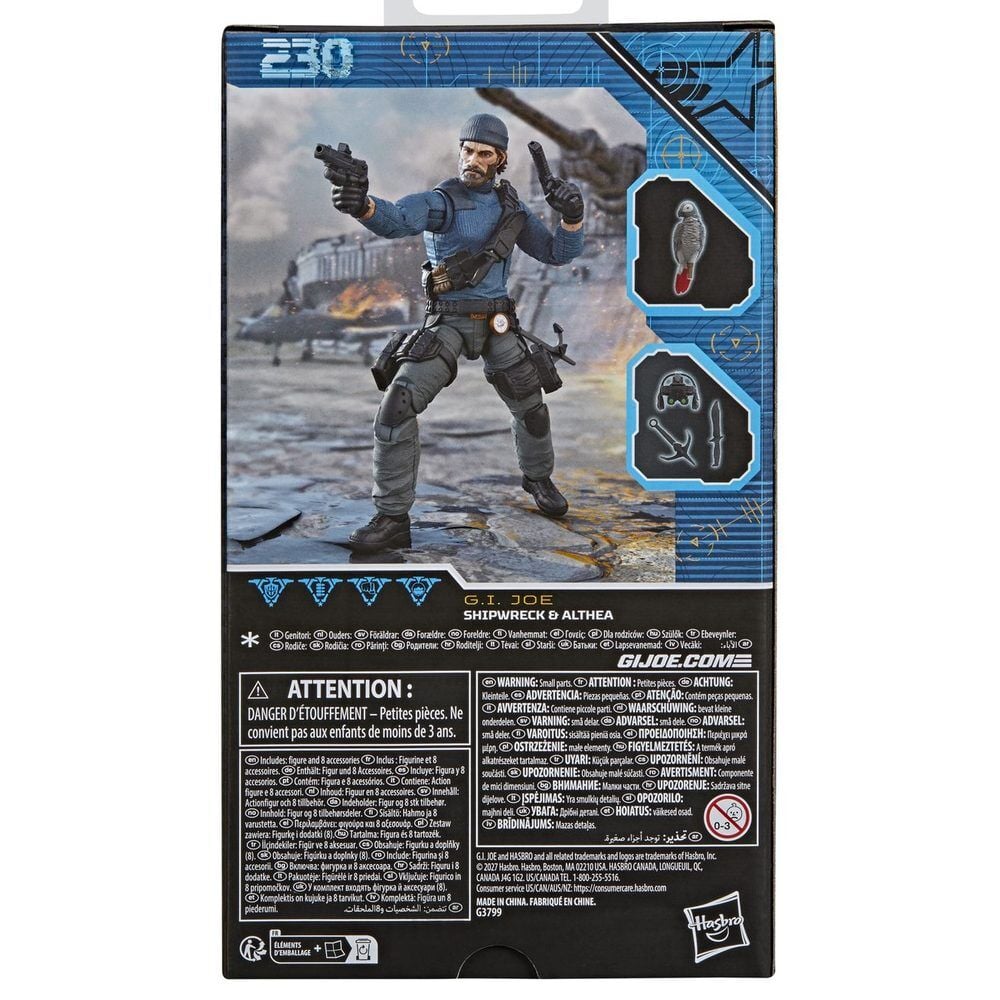 Figura Shipwreck & Althea G.I. Joe Classified Series 15cm